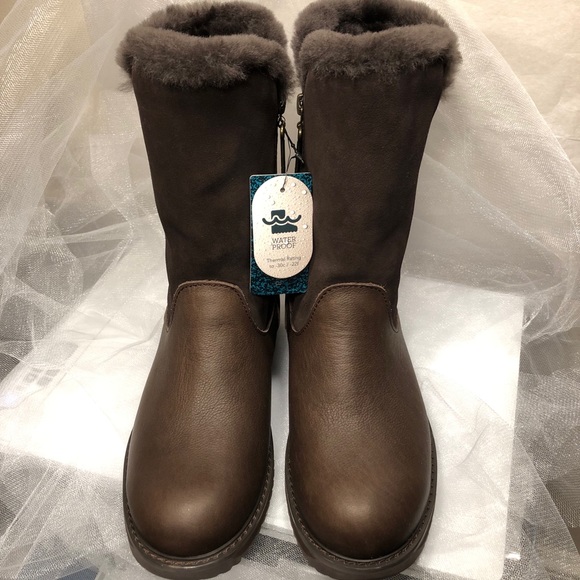 EMU Australia Women's Latrobe Winter Snow Boots Waterproof Brown Size 5 - Picture 6 of 13